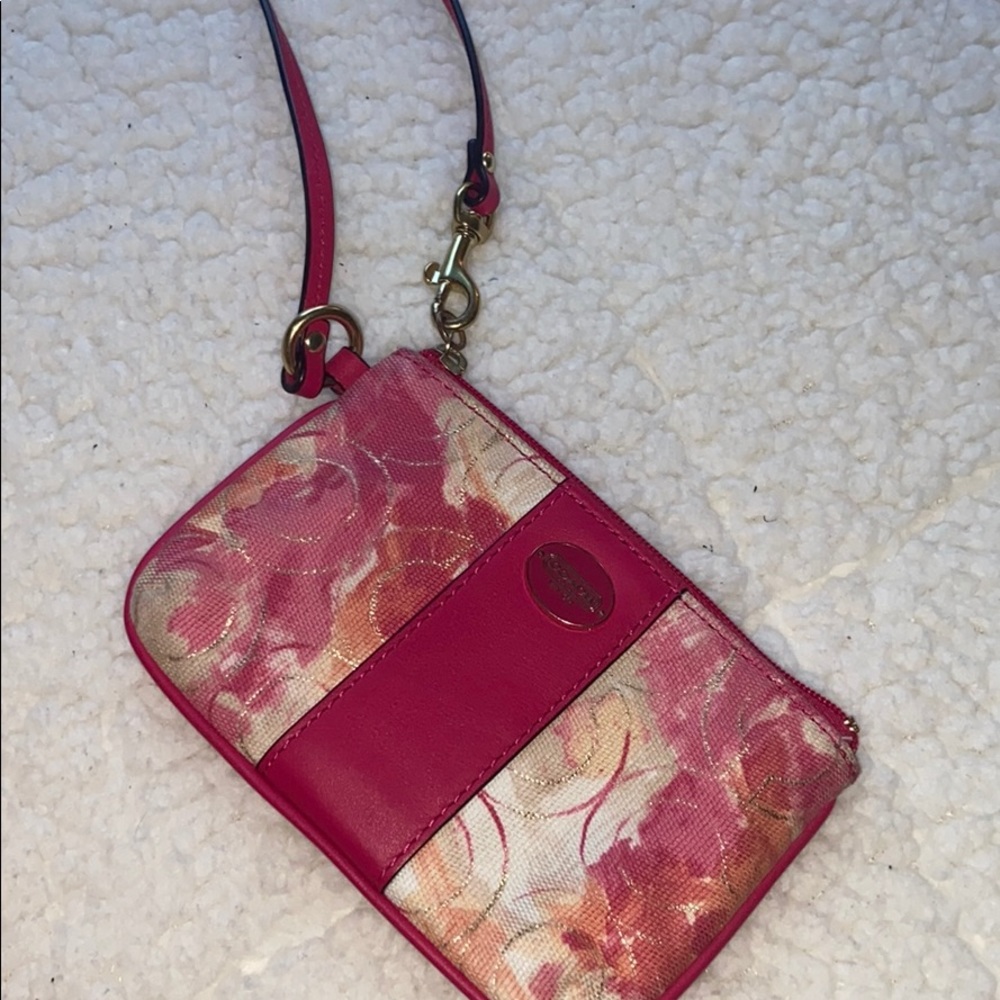 Coach Tie Dye Wristlet